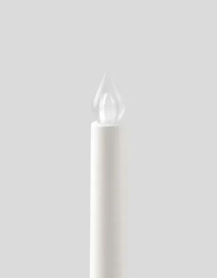 شمع LED سفید ایکیا مدل ÄDELLÖVTRÄD
