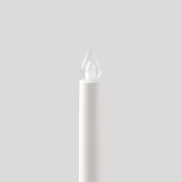 شمع LED سفید ایکیا مدل ÄDELLÖVTRÄD