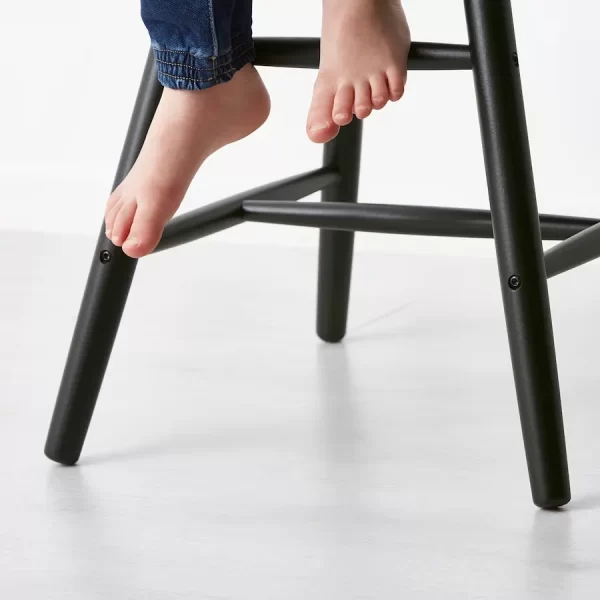 صندلی غذاخوری کودک چوبی ایکیا مدل AGAM