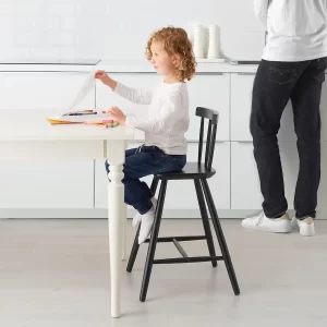 صندلی غذاخوری کودک چوبی ایکیا مدل AGAM