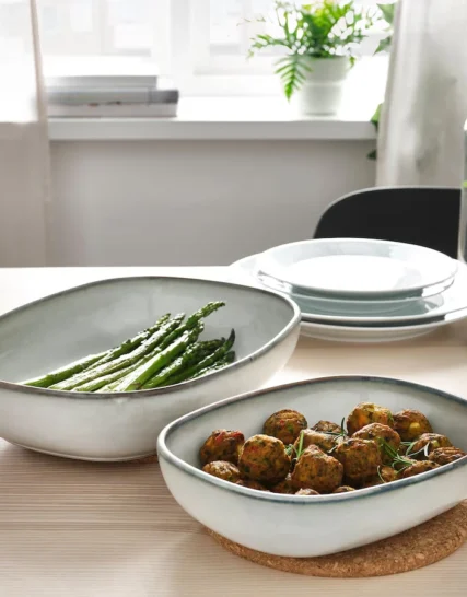 ظرف فر ست 2 عددی طوسی ایکیا مدل GLADELIG