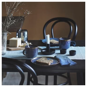پیش دستی آبی 4 عددی ایکیا مدل GLADELIG