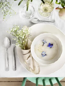سرویس 18 پارچه سفید ایکیا مدل UPPLAGA