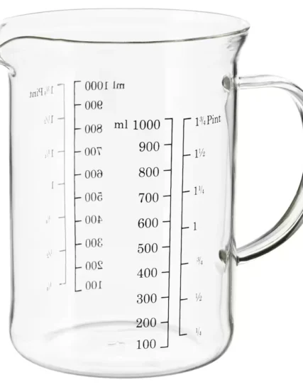 پیمانه 1 لیتری شیشه ای ایکیا مدل VARDAGEN