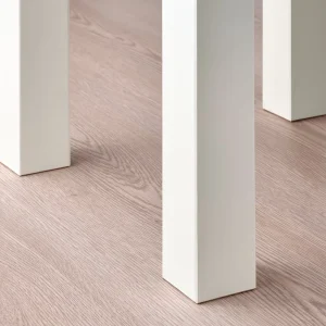 میز عسلی دو عددی سفید ایکیا مدل LACK