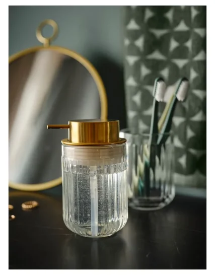 جاصابونی شیشه ای ایکیا مدل SILVTJÄRN