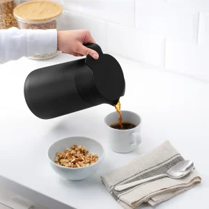 فلاسک مشکی 1.2 لیتری ایکیا مدل UNDERLÄTTA