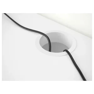 میز سفید ایکیا مدل MICKE سایز 105x50 cm