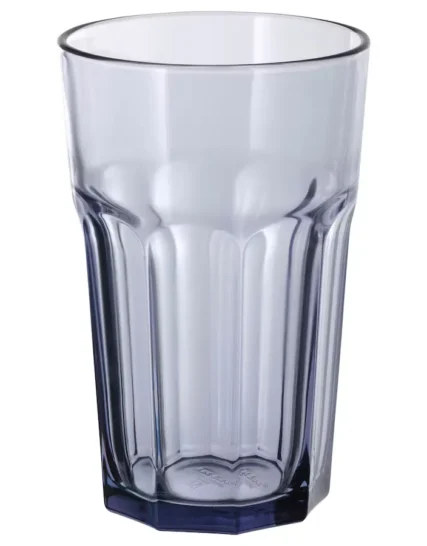 لیوان شیشه ای بنفش روشن ایکیا مدل POKAL