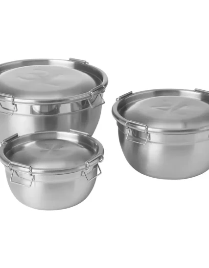 کاسه دربدار ایکیا ست 3 عددی مدل CIKLID