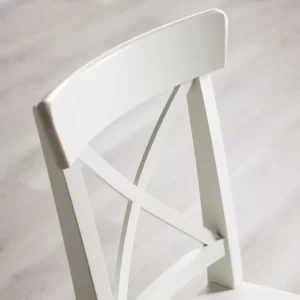 صندلی سفید ایکیا مدل INGOLF