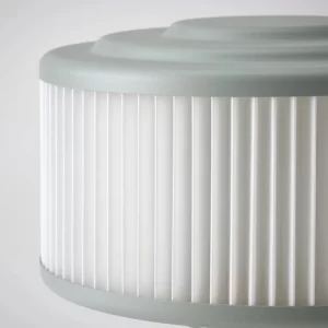 چراغ خواب رومیزی سبز خاکستری ایکیا مدل REMTÅNG