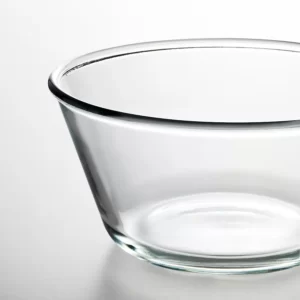 ظرف سرو شیشه ای شفاف ایکیا مدل VARDAGEN