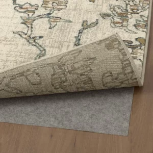 فرش کم پرز بژ ایکیا مدل HOLSTEBRO