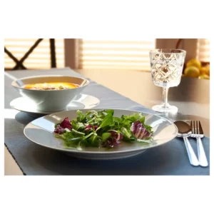 سرویس 18 پارچه سفید ایکیا مدل IKEA 365+