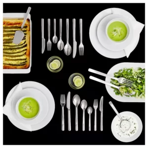 سرویس 18 پارچه سفید ایکیا مدل IKEA 365+