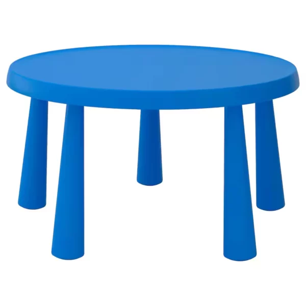 میز کودک آبی ایکیا درون/بیرون مدل MAMMUT