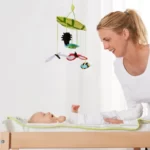 میز تعویض نوزاد ایکیا راش/سفید مدل SNIGLAR