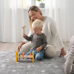 بلوک چکش اسباب بازی چند رنگ ایکیا مدل UPPSTÅ