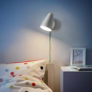 چراغ دیواری LED سفید ایکیا مدل FUBBLA