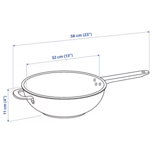 وک پوشش فولاد ضد زنگ ایکیا مدل IKEA 365+