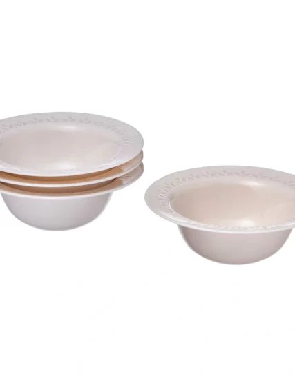 کاسه مایل به سفید ایکیا ست 4 تایی مدل PARADISISK