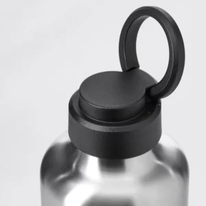 بطری آب فولاد ضد زنگ/مشکی ایکیا مدل ENKELSPÅRIG