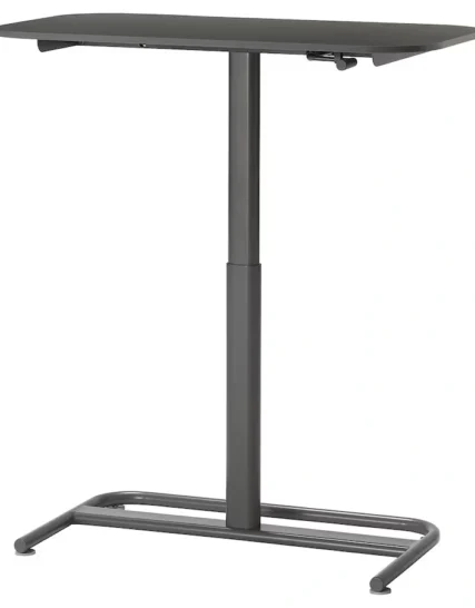 میز نشسته/ایستاده خاکستری تیره ایکیا مدل SEGRARE
