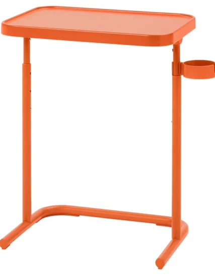 میز لپ تاپ نارنجی ایکیا مدل BJÖRKÅSEN