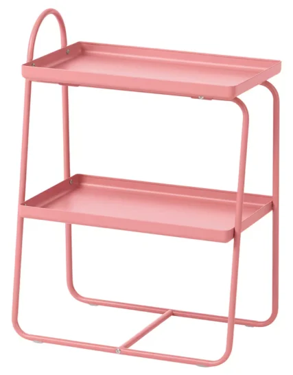 میز کنار تخت صورتی ایکیا مدل HATTÅSEN