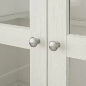 کابینت درب شیشه ای سفید ایکیا مدل HAVSTA
