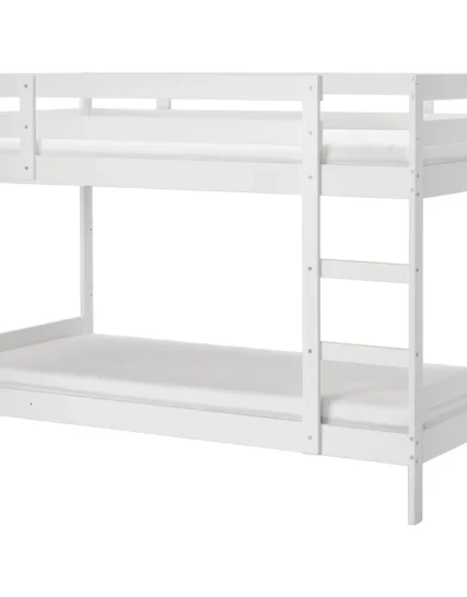 فریم تخت دوطبقه کفی دار ایکیا سفید مدل MYDAL