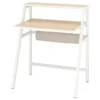 میز سفید ایکیا سایز 80x60 مدل MITTPLAN