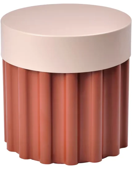 میز بغل قرمز/صورتی ایکیا مدل TESAMMANS