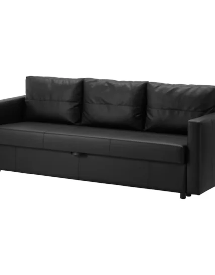 مبل تختخوابشو سه نفره مشکی ایکیا مدل FRIHETEN