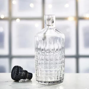 بطری با درب ایکیا شیشه شفاف 1 لیتری مدل FRÖJDA