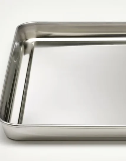 سینی سرو استیل ضد زنگ ایکیا مدل GRILLTIDER