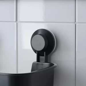 استند دیواری حمام مکنده ایکیا مشکی مدل TISKEN