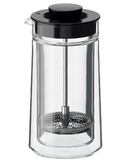 قهوه/چای ساز ایکیا شیشه دوجداره شفاف مدل EGENTLIG