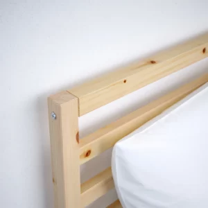 قاب تخت چوب کاج ایکیا سایز 120x200 مدل TARVA