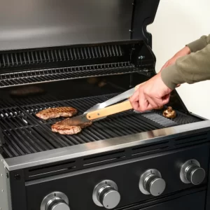 ست ابزار باربیکیو 3 تکه فولاد ضد زنگ/راش ایکیا مدل GRILLTIDER