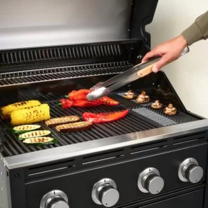 ست ابزار باربیکیو 3 تکه فولاد ضد زنگ/راش ایکیا مدل GRILLTIDER