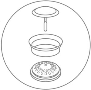 کرافه فولاد ضد زنگ 0.8 لیتری WMF
