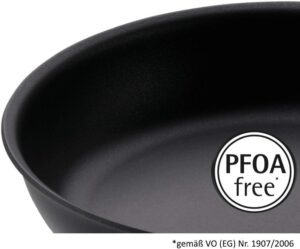 ماهیتابه نچسب WMF Steak Profi هسته آلومینیومی دسته استیل ضد زنگ مشکی سایز 24 سانتیمتر