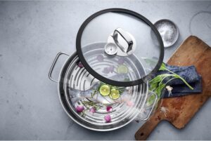 بخارپز WMF نقره ای 28 سانتی متر