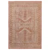 فرش کم پرز قرمز/سفید ایکیا 160x235 سانتی متر مدل BORRIDSÖ