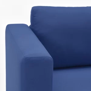مبل تختخواب شو دو نفره کنیسا آبی روشن ایکیا مدل SKÖNABÄCK
