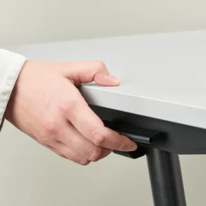 میز ایستاده و نشسته مشکی/خاکستری روشن ایکیا مدل GLADHÖJDEN