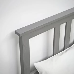 قاب تخت خاکستری رنگ/لوروی سایز ۱۶۰x۲۰۰ ایکیا مدل HEMNES