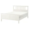 قاب تخت سفید رنگ/لوروی سایز ۱۶۰x۲۰۰ ایکیا مدل HEMNES